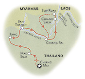 Thailand Map